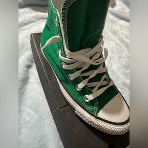 Chuck Taylor Converse Green High-Top Sneakers